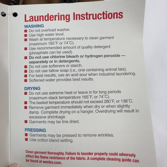 Riverside Protect‎ Apparel Flame Resistant heavy duty brown work jacket Men L - Picture 13 of 16